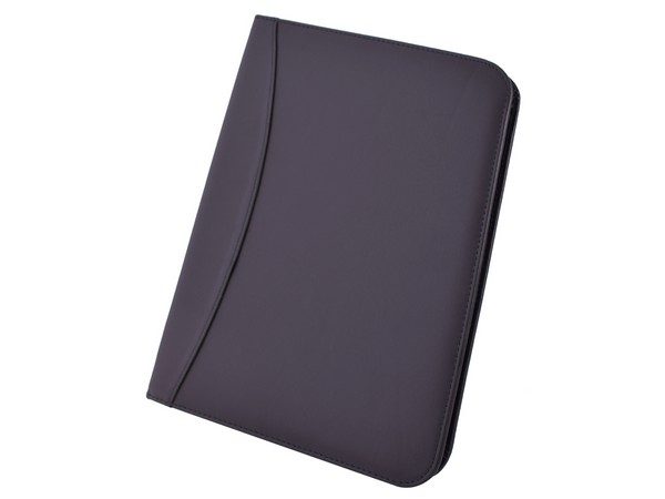 branded leather folders